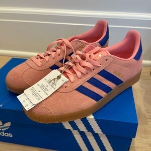 ADIDAS GAZELLE (SEMI BLUE BURST/CLOUD WHITE/SEMI BLUE BURST)